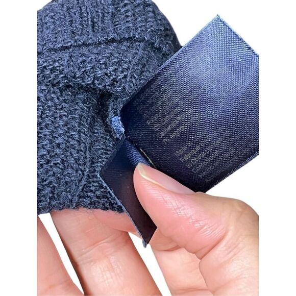 Brooks Brothers Knit Blue Cashmere Blend Button Front Cardigan Sweater Size M - Picture 7 of 9